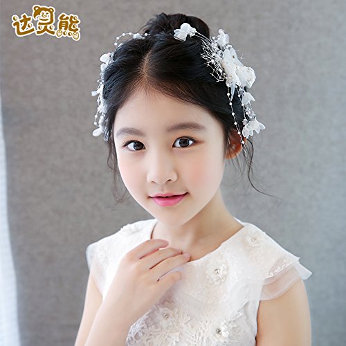Adornhome Girl Headdress Only Beauty Boy Wreath Hairpin Flower