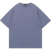 Vamtac Cotton T Shirts for Men Loose fit Short Sleeve Shirts Crewneck Tshirt Men Plain T Shirts