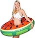 Freshy Fresh Brand Watermelon Pool Float, Large Inflatable Swim Ring, Innertube, 4 Feet Wide