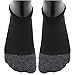 adidas Boys' YTH VERT Stripe 6-Pack Low Cut, Black/Black-Onix Marl/Light Onix/Onix, Large