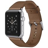 Belkin Classic Leather Wristband for Apple Watch Series 3, Apple Watch Series 2 and Apple Watch Series 1 (42 mm), Tan