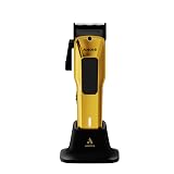 Andis 562312 Phenom Professional Corded/Cordless Hair Clipper, Adjustable Phaze Blade, Close Cutting, Gold