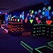 LedTek LED Blacklight Bulb LED UV Stage Light E26 Ultraviolet Rotating Poster Reactive Bulbs DJ KTV Party Pub Club decor Disco Ball 3W 390nm Wavelenght