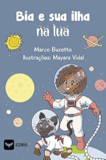 Livro Bia e sua ilha na lua