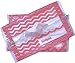 Butipods Slim Wet Wipe Case Travel Clutch Pouch Holder 2-Pack | Reusable Refillable Portable Baby Wipes Dispenser Container | Wipes Stay Moist | Great for Hand and Face Wipes (Coral Pink)