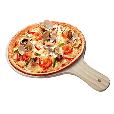 New Pizza Peel Wooden Spatula Paddle Handle Cutting Board Pizzeria & Home Tools Breakfast Trays Other Kitchen & Dining Items