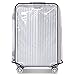 Swiky Luggage Cover 22 Inch Suitcase Cover Rolling Luggage Cover Protector Clear PVC Suitcase Cover for Carry on Luggage