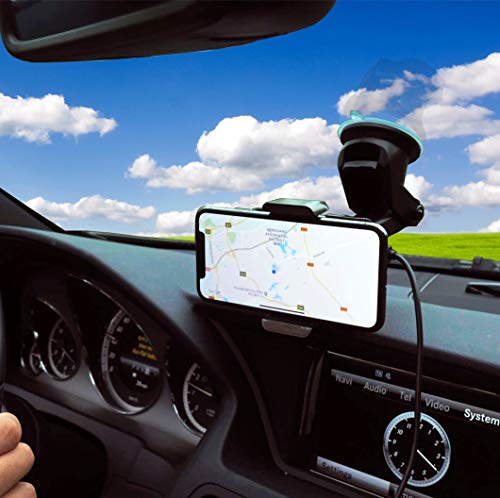 image for ROBOQI Wireless Car Charger Mount, Automatic Sensor Clamping, Qi Certi