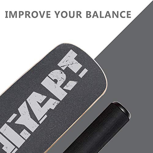 Dailyart Balance Board Trainer, Board Exercise with Roller, Training