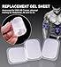 GKCI 30 PCS Abs Trainer Replacement Gel Sheet Muscle Abdominal Ab Trainer Stimulator Gel Pads Accessories