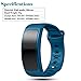 Feskio Samsung Gear Fit 2 Pro/Fit 2 SM-R360 Replacement Watch Band Strap Accessory Soft Silicone Wristband Strap Sport Band Bracelet for Samsung Gear Fit 2 Pro/SM-R360 Smartwatch
