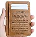 Card Holder Minimalist Wallets Gift for Son from Mom Front Pocket Wallet Son Gift from Mom