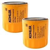 Kohler (2 Pack) 52 050 02-S1 Engine Oil Filter Extra Capacity For M18 - M20, CV11 - CV16, CH11 - CH16, LV560 - LV675, CV460 - CV490