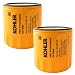 Kohler (2 Pack) 52 050 02-S1 Engine Oil Filter Extra Capacity For M18 - M20, CV11 - CV16, CH11 - CH16, LV560 - LV675, CV460 - CV490 primary