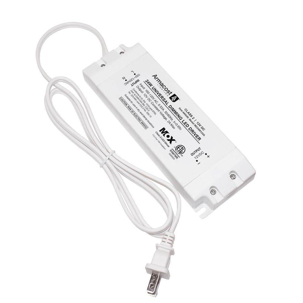 Photo 1 of Armacost Lighting 24-Watt Universal Dimmable 12V DC LED Driver TRIAC 840240