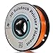3D Solutech See Through Orange 1.75mm Flexible 3D Printer Filament 2.2 LBS (1.0KG)