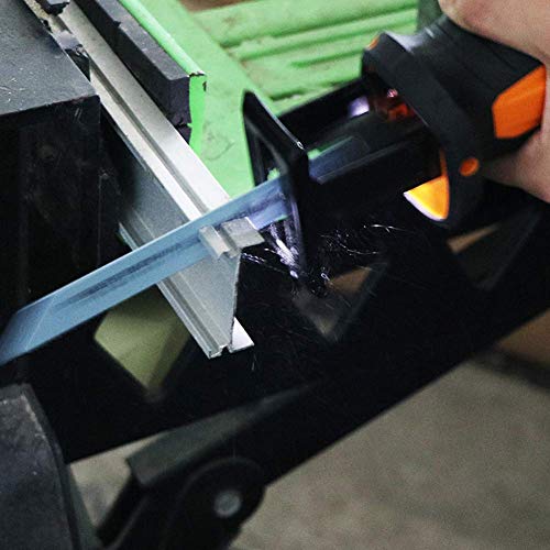 ZHAS Säbelsäge, tragbare 12-V-Säbelsäge mit Metallbearbeitungsschneider mit scharfer Klinge – Bild 6