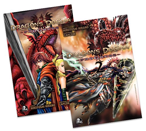 Livro Coleção Dragon s Dogma Progress 1 e 2