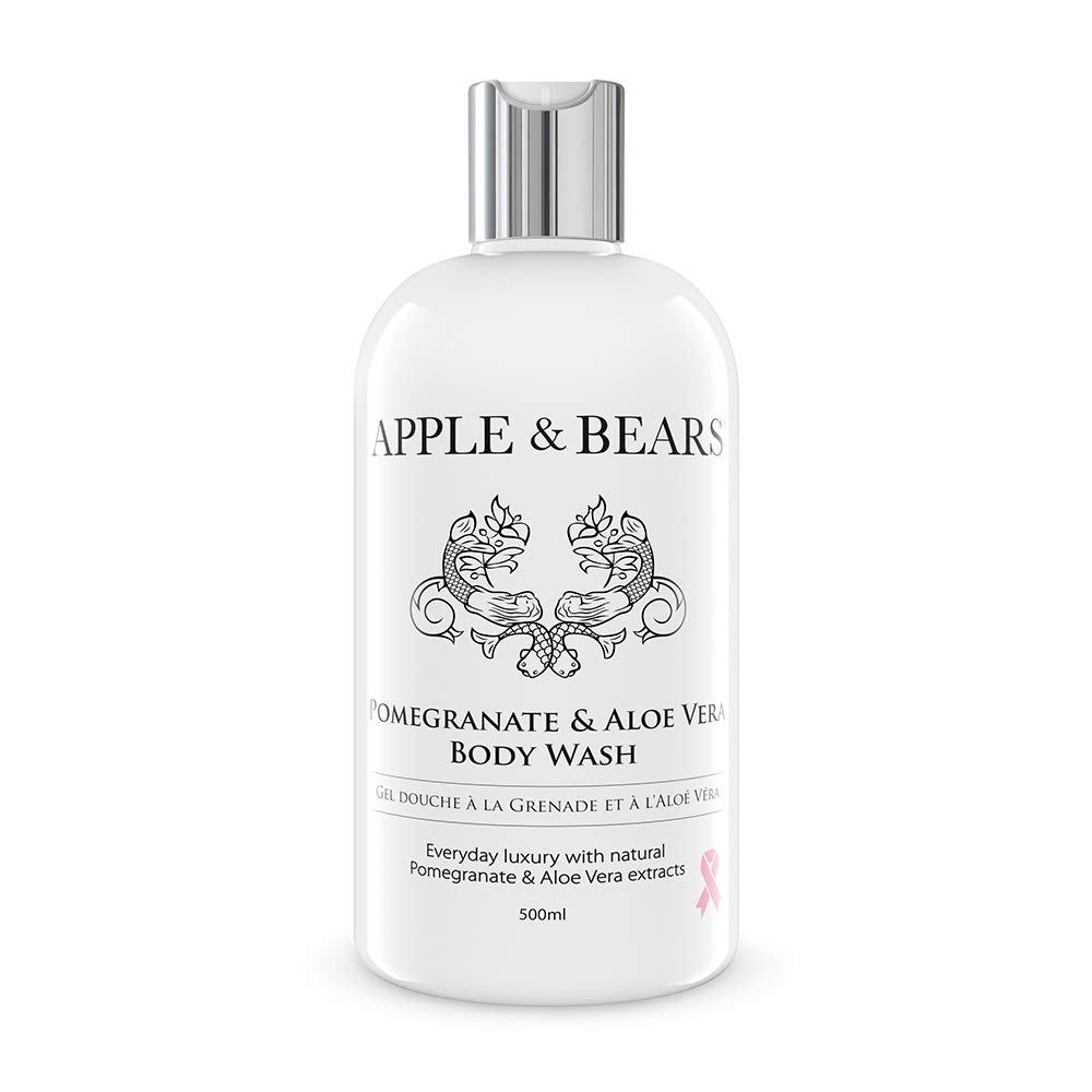 Apple and Bears Pomegranate and Aloe Vera Body Wash, 500 ml