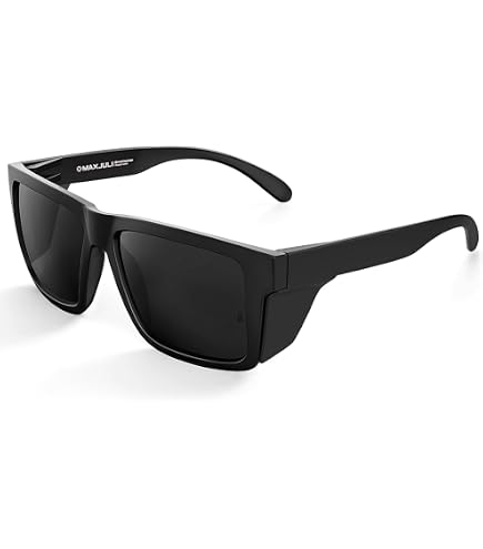 MAXJULI XXL Size Double Extra Large Z87 Sunglasses for Big Wide
