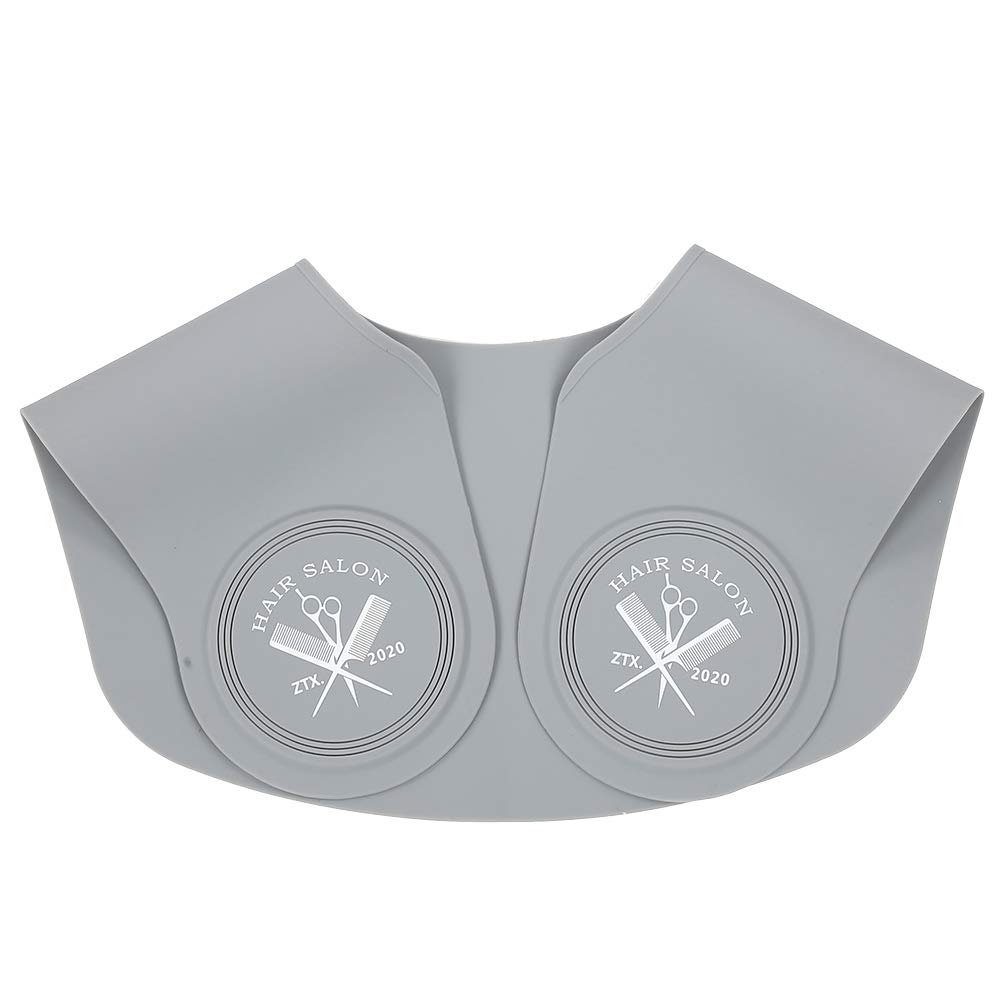 Yinhing Salon Hairdressing Shawl Hair Cutting Cape Barbers Cape, Professional Haircutting Gowns Shawl Silicone Neck Wrap Hair Styling Coloring Shawl Barber Apron(#2)