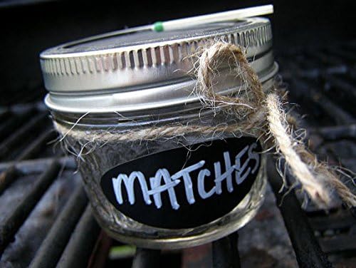 Mason Jar Matchbox Match stick holder by Mountain Woman Products