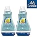 all Fresh Clean Essentials Laundry Detergent, Sulfate Free and Fragrance Free, 30 Fluid Ounces, 2 Count, 46 Total Loads