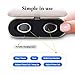 Wireless Earbuds Bluetooth 5.0 with Charging Case - True Wireless Earphones TWS Stereo Headphones in Ear Built-in Mic - Active Noise Cancelling Earbuds with Deep Bass - Sport Headset Black
