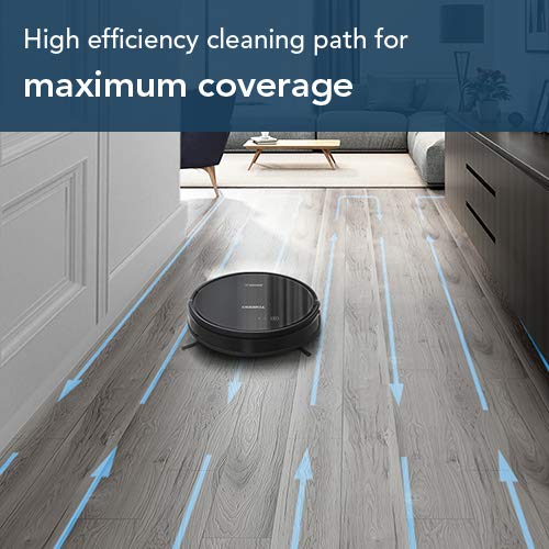 ECOVACS DEEBOT 601 Robotic Vacuum Cleaner with App Control Bundle with