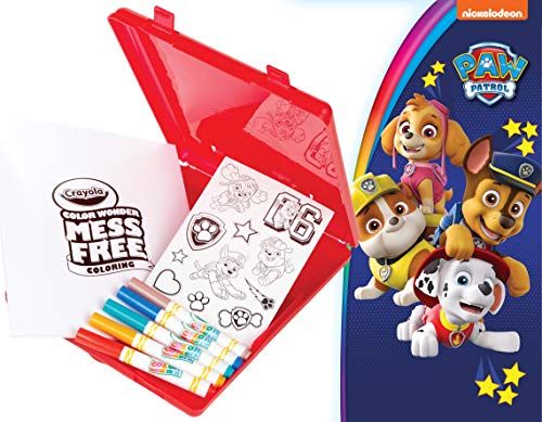image for Crayola Color Wonder, Paw Patrol Coloring Book, Travel Coloring Kit, G