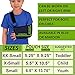 Mars Wellness Pediatric Kids Medical Shoulder and Arm Sling - Adjustable Neck Sling for Kids - Thumb Loop for Added Support - Blue