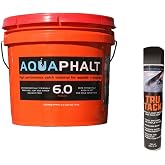 Bundle of Aquaphalt 6.0 Permanent Asphalt Repair &amp; Tru Tack