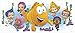 RoomMates RMK2774GM Bubble Guppies Character Burst Peel and Stick Giant Wall Decals, 18