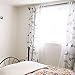 brightmaison Pair of Tree and Bird Pattern Curtains, Each Panel Measures 98