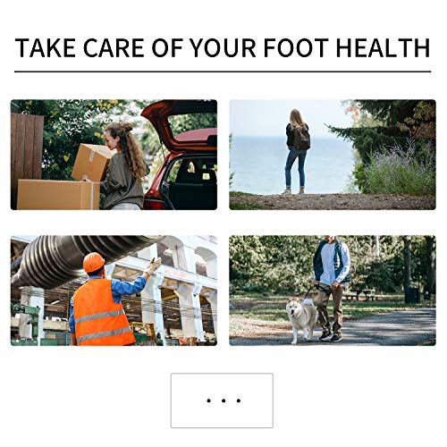 TOPSOLE Flat Feet Metatarsal Orthotic Insoles Arch Support Inserts for