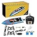 HELIFAR Velocity RC Boat, Remote Control Boats for Pools and Lakes, High Speed Boat 20MPH, 180 Degree Flipping, RC Racing Boat Toys for Adults & Kids, Blue