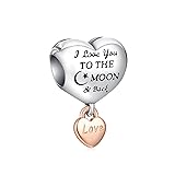 Alstade Love You to The Moon and Back Charm 925