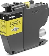Brother LC-422Y Yellow Ink Cartridge Single Pack Standard Yield view 3