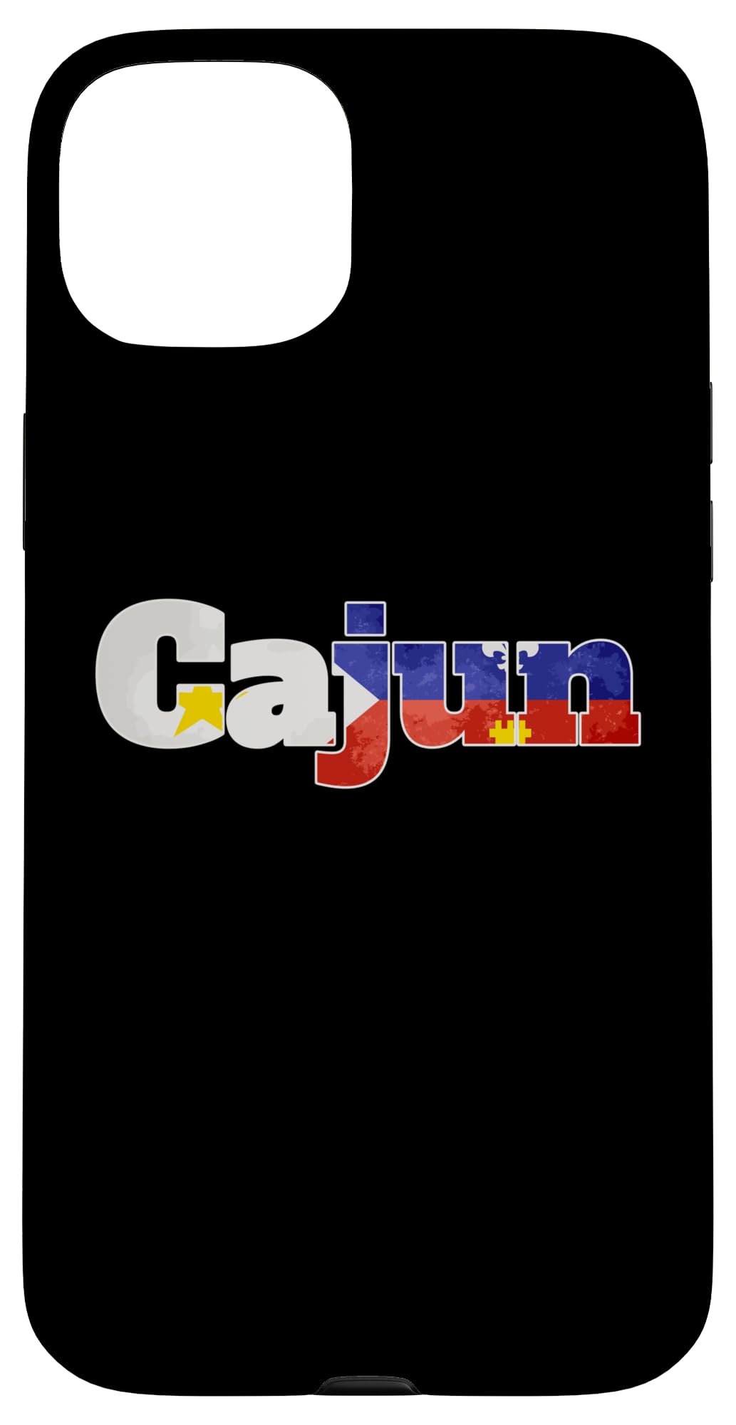 Cajun American Flag Louisiana Heritage Case for iPhone 15 Plus