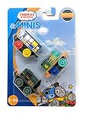 Thomas & Friends MINIS 2018 Train 3 Pack - Classic Porter, Neon Splatter Percy & Pop Art Annie