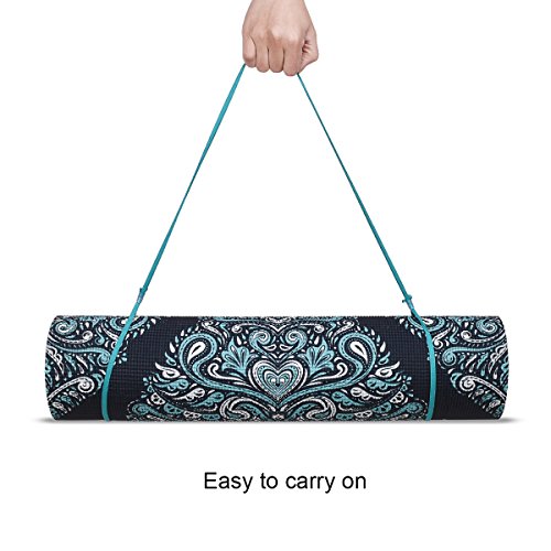 image for Trideer High-Density Yoga Mat, Premium Printed 1/4