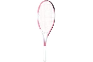 ChiuTiaro Tennis Racket with Pre Strung Portable, Durability, Equipment Women Men Practice Training Tennis Racquet Comfortabl