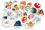 Star Wars Angry Birds Erasers Collection Set of 24 Toys
