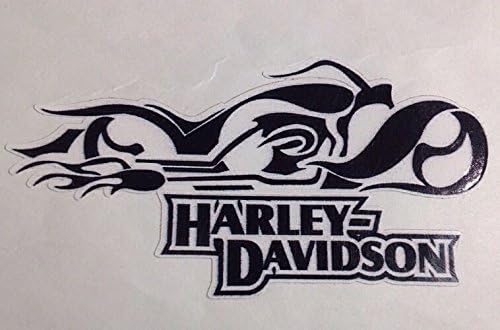 2 Tribal Harley Davidson Motorcycle Decal Sticker Helmet Hard Hat #97