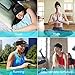 Bluetooth Sleep Headphones Eye Mask, Wireless Sports Headband Headphones with Detachable Stereo Thin Speaker for Sleeping, Sports, Meditation & Relax, Sports Headband (Black)