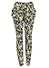 Simplicity Classic Yellow Rose Print Harem Pants With Pockets, Nylon