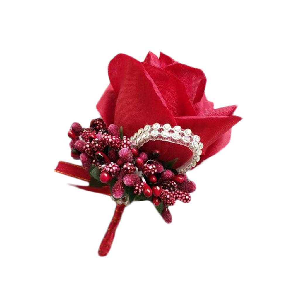 broche fleurs mariage