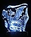 Engraved Lead Crystal - Western Dragon.