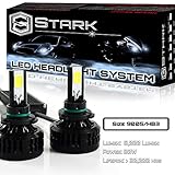 80W All-in-One 360° LED Headlights - Cool White 6000K 6K - High Beam - Super White - 8,000 Lm - 9005 / HB3