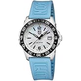 Luminox Pacific Diver Ripple 3124M Men's Dive Watch 39mm, Swiss Quartz | Dive Watch for Men, 39mm Stainless Steel Case, 200m Water Resistant, Sapphire Crystal, Swiss Quartz, Always Visible, SILVER